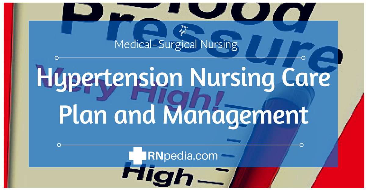 Hypertension Nursing Care Plan & Management RNpedia